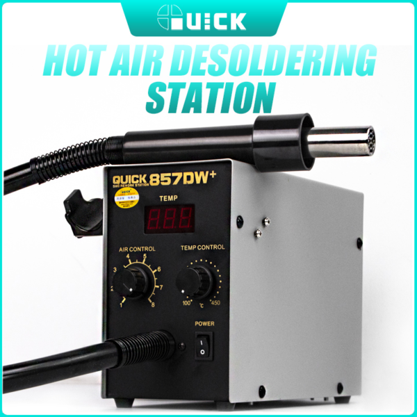 Quick 857dw+ Lead Free Adjustable Smd Rework Station