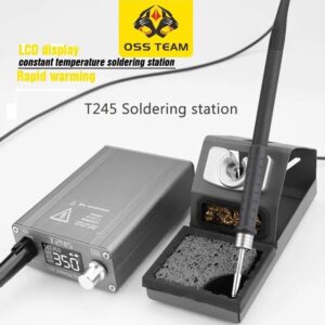 OSS T245 Soldering Station Constant Temperature 130W 3S with C245 Soldering Iron Tip