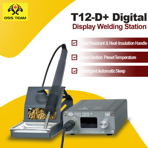 OSS T12D PLUS SOLDRING IRON STATION