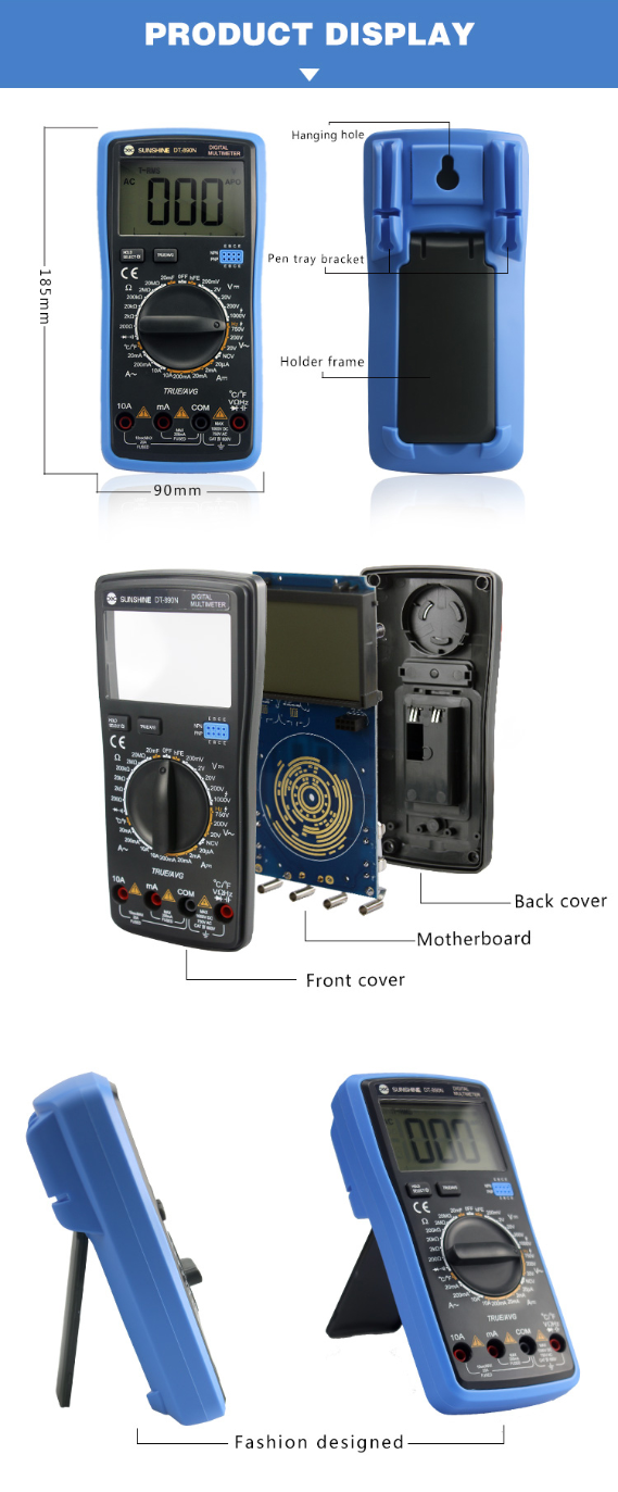 Sunshine DT-890N Digital Multimeter