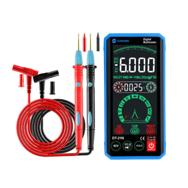 Sunshine DT-21N Multimeter Digital Touch Screen AC DC Voltage Tester