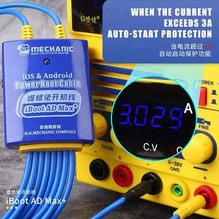Mechanic Iboot Ad Max+ Updated Power Boot Cable For Ip 15 Series