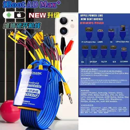 Mechanic Iboot Ad Max+ Updated Power Boot Cable For Ip 15 Series