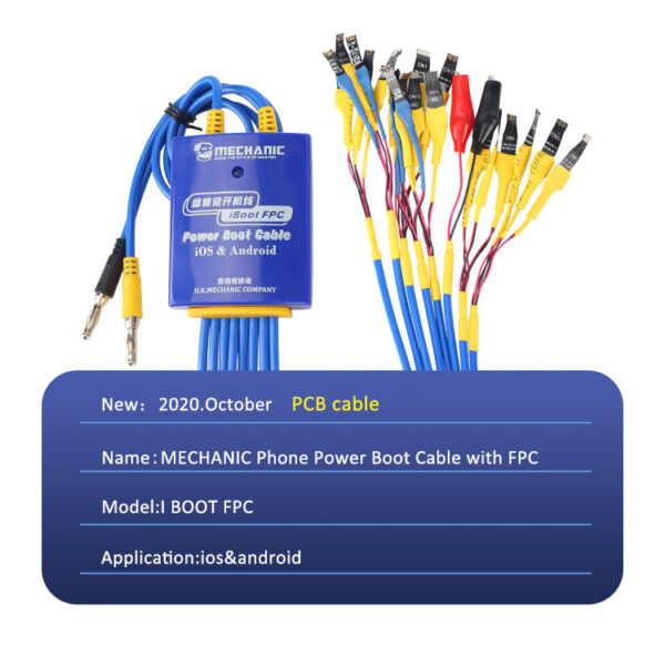 Mechanic iBoot FPC Plus Power Boot Cable for iOS & Android Updated iPh 15 Series