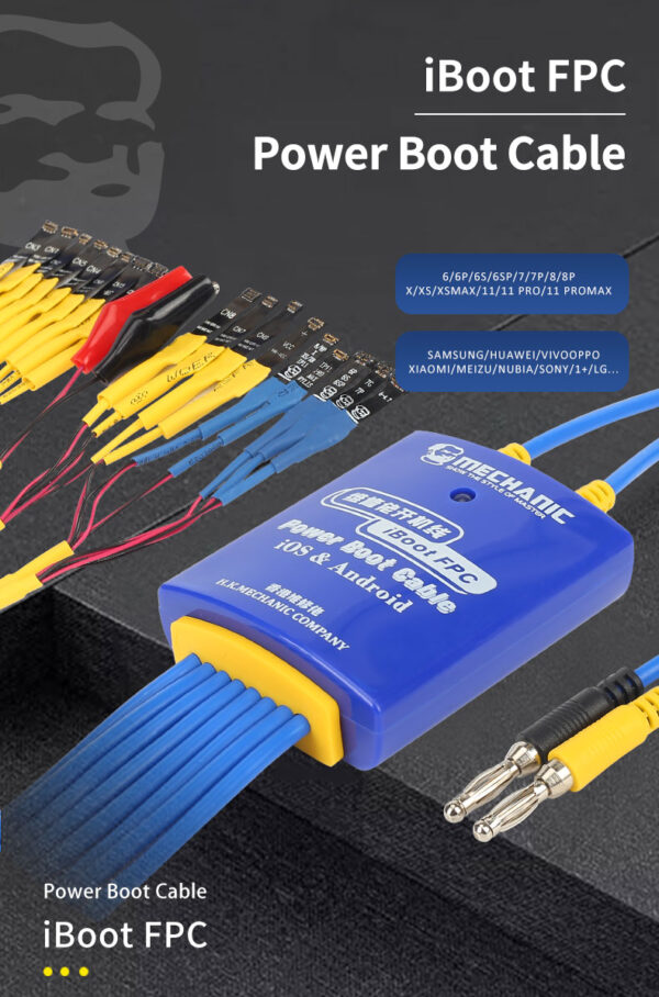 Mechanic iBoot FPC Plus Power Boot Cable for iOS & Android Updated iPh 15 Series
