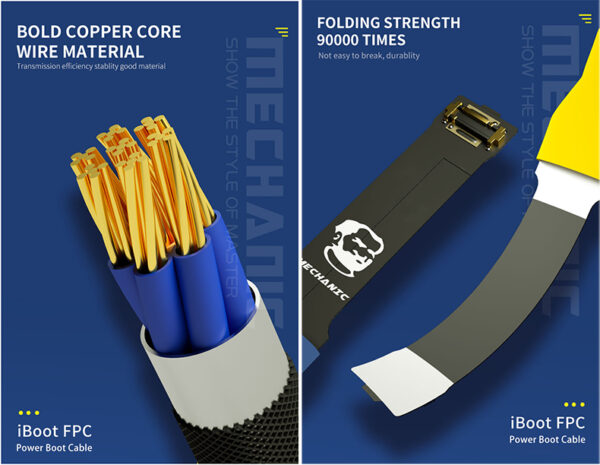 Mechanic iBoot FPC Plus Power Boot Cable for iOS & Android Updated iPh 15 Series