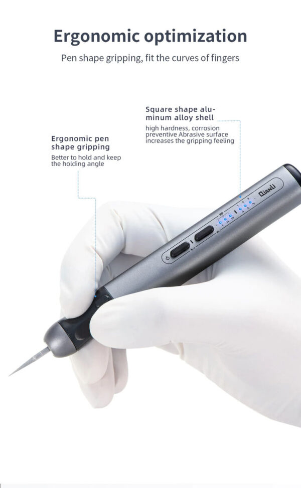 QIANLI DM360 Grinding Pen Mini Grinding Machine DIY Engraving Pen Polishing