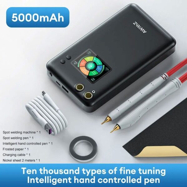 AWITHZ U3 5000mAh Portable Spot Welder + Smart Hand Controlled Welding Pen