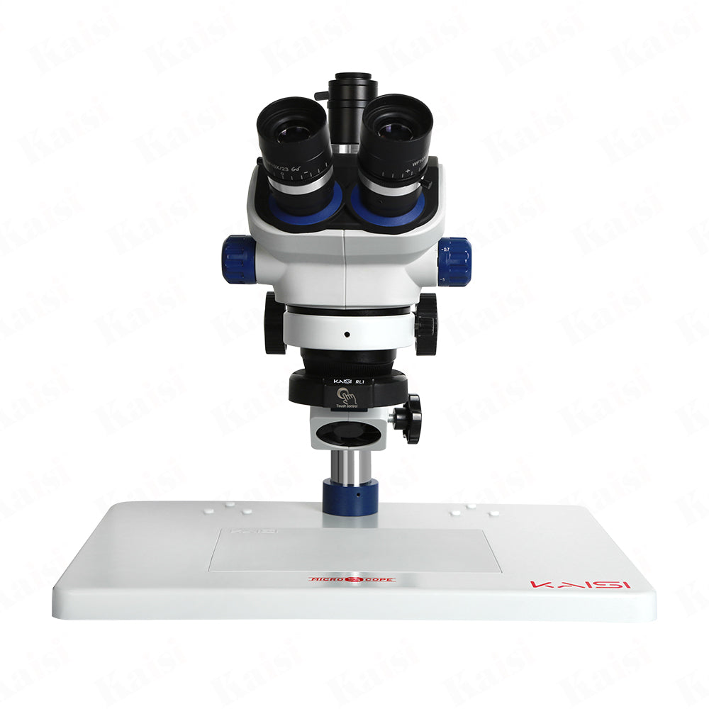 Kaisi Tx-350e V1.2 Trinocular Stereo Microscope - Image 3