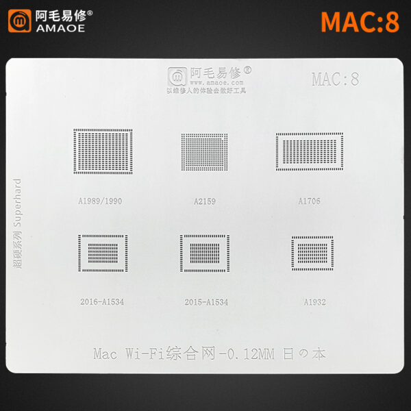 Amaoe MAC-8 Stencil