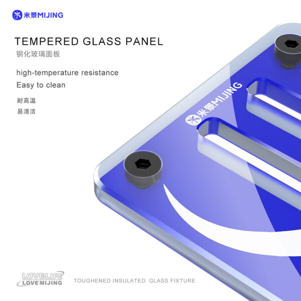 Mijing toughened insulated glass fixture GK-11mini PCB Holder