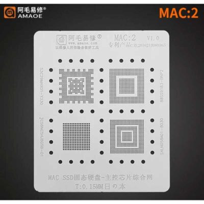AMAOE MAC 2 STENCIL