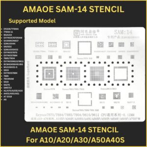 AMAOE SAM-14 STENCIL For A10/A20