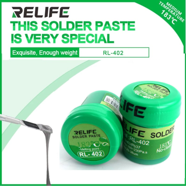 Relife RL-402 183° Solder Paste