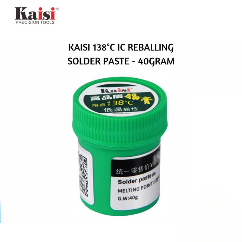 Kaisi 138° Solder Paste