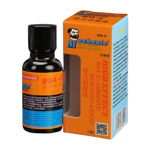 Mechanic QC-20 IC Black Glue Remover Liquid