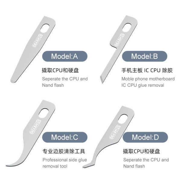 High Hardness Soft Blades  Hand Finish A.B.C.D CPU Blades