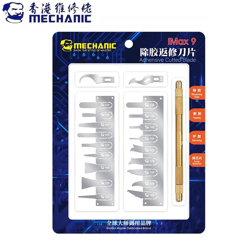 Mechanic IMAX9 20 in 1 Multifunctionl IC CPU Blades