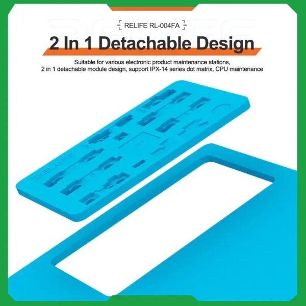 RELIFE RL-004FA/FB IPX-14 Dot Matrix Maintenance Multifunctional High Temperature Heat Insulation Pad For Mobile Phone Repair