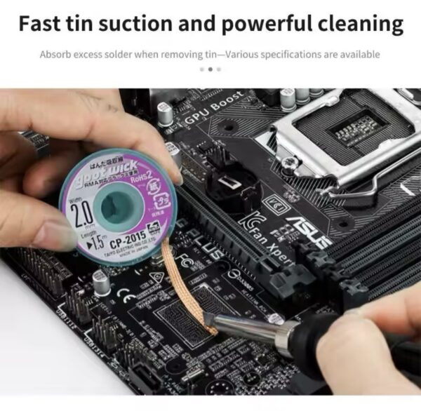 Desoldering Solder Wick 1.5mm CP-1515 Copper Soldering Wire