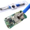 BS-02 Double Head Mobile Phone Repair Hard Brush Anti-static Motherboard IC pad cleaning dust brush