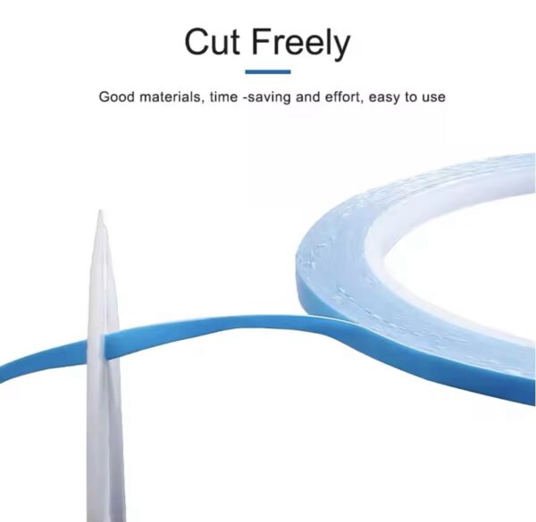 3mm 10M Heat Resistance Adhesive Tape Roll for Phone Battery Cell Plate Heat Conductive Conduction With Double Side Glue