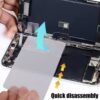 Plastic Card Phone Screen Opener Ultra Thin Flexible Pry Removal Tool Clear Repair Cards for Mobile Tablet LCD Screen