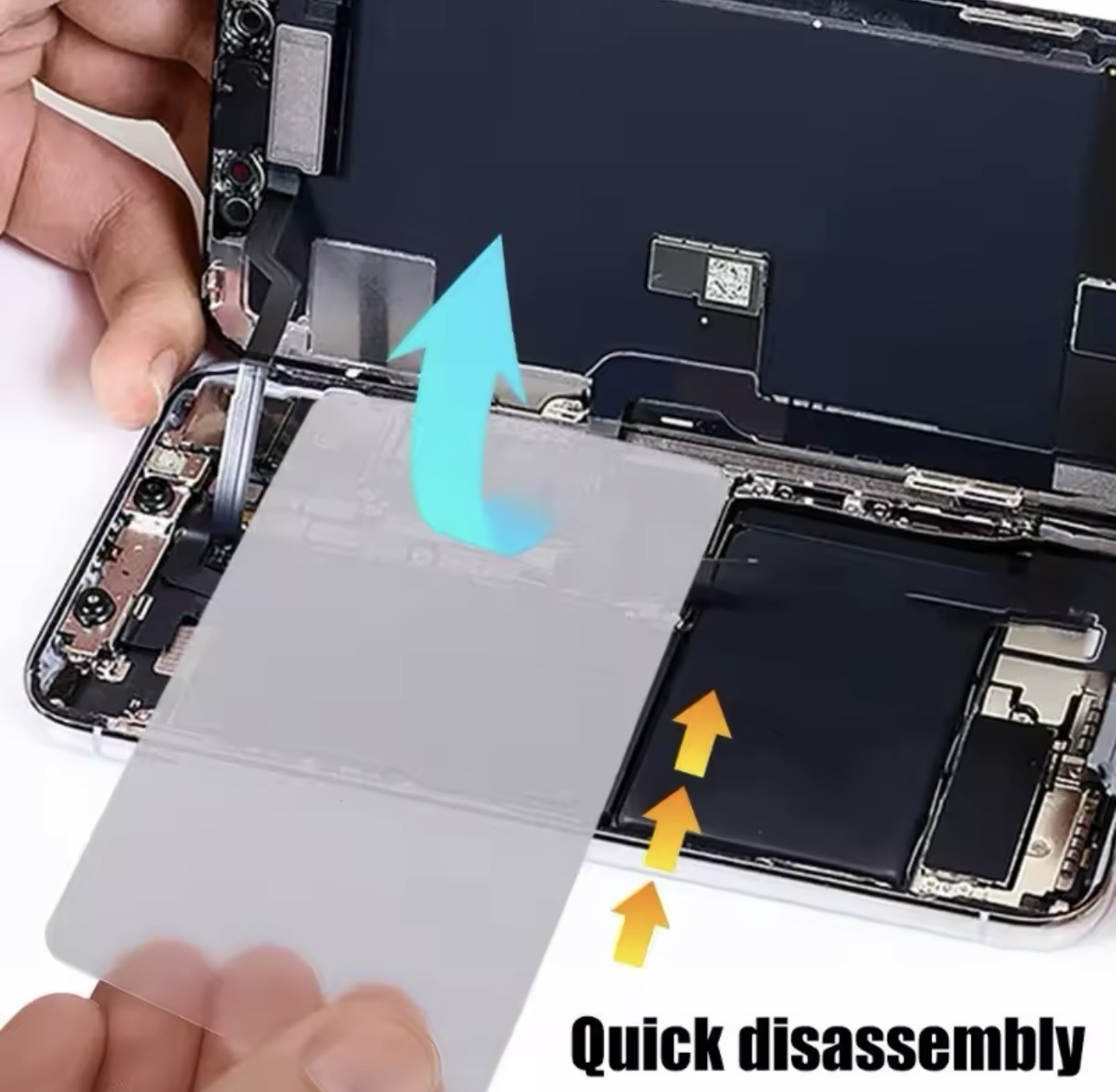 Plastic Card Phone Screen Opener Ultra Thin Flexible Pry Removal Tool Clear Repair Cards for Mobile Tablet LCD Screen - Image 3