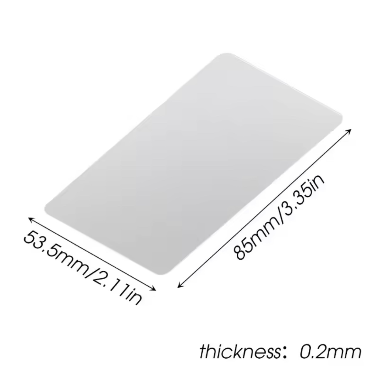 Plastic Card Phone Screen Opener Ultra Thin Flexible Pry Removal Tool Clear Repair Cards for Mobile Tablet LCD Screen - Image 7