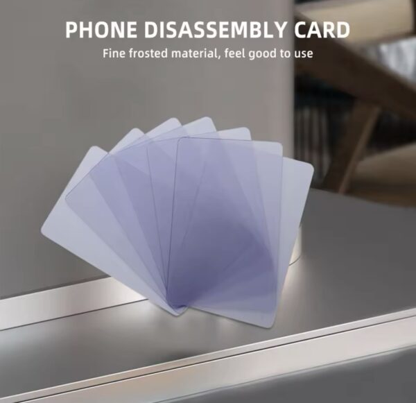 Plastic Card Phone Screen Opener Ultra Thin Flexible Pry Removal Tool Clear Repair Cards for Mobile Tablet LCD Screen