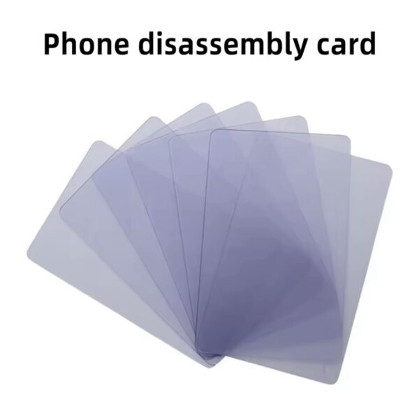 Plastic Card Phone Screen Opener Ultra Thin Flexible Pry Removal Tool Clear Repair Cards for Mobile Tablet LCD Screen