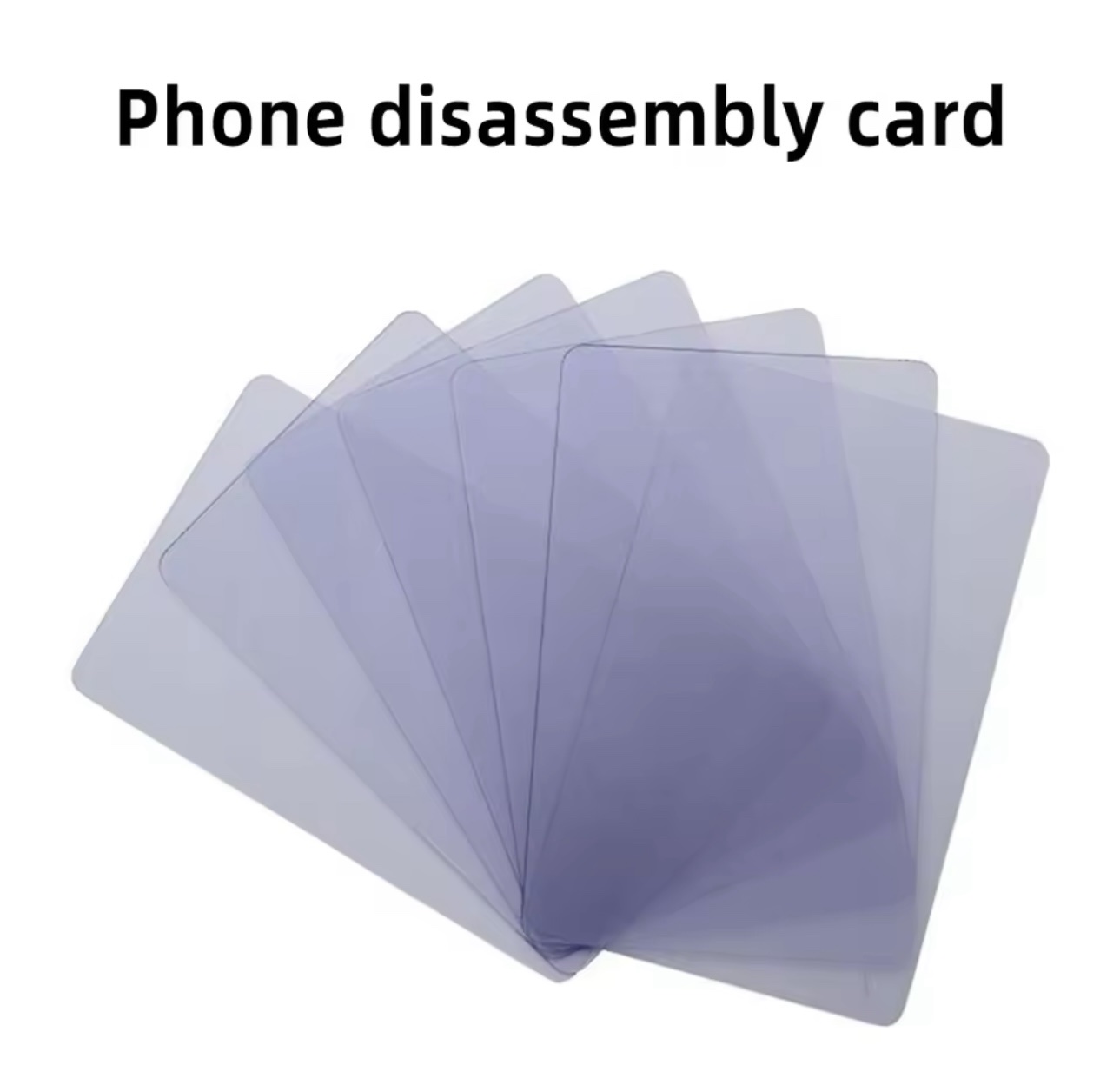 Plastic Card Phone Screen Opener Ultra Thin Flexible Pry Removal Tool Clear Repair Cards for Mobile Tablet LCD Screen - Image 5