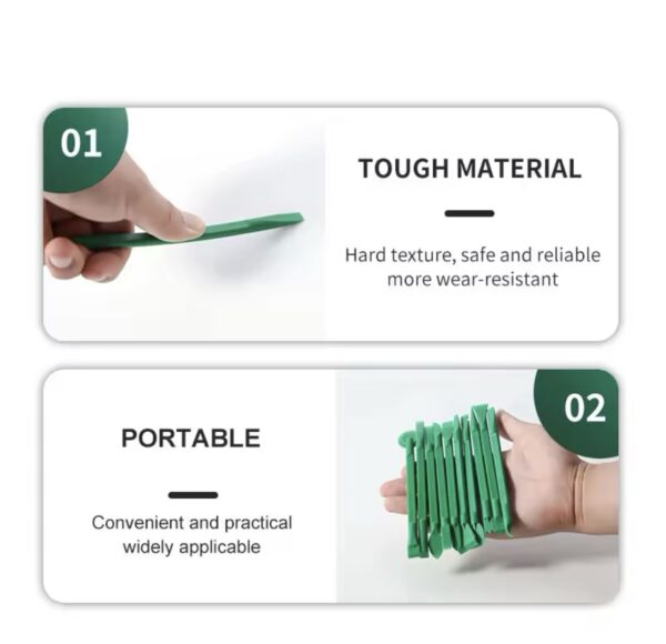 TE-A041 10 in 1 Plastic Crowbar Disassembly Spudger Opening Tools Kit Multi Functional 10pcs 20 Styles Meet Different Disassembly Phone Laptop PC Disassemble Tools