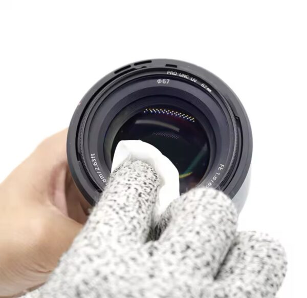 Dust Free Cloth MECHANIC HK5090 4 inch 10/10cm 100pcs/pack Microfiber Wipe Non-dust Fabric cellphone screen Camera lens cleaning