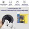 Dust Free Cloth MECHANIC HK5090 4 inch 10/10cm 100pcs/pack Microfiber Wipe Non-dust Fabric cellphone screen Camera lens cleaning