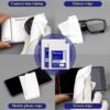 Dust Free Cloth MECHANIC HK5090 4 inch 10*10cm 400pcs/pack Microfiber Wipe Non-dust Fabric cellphone screen Camera lens cleaning