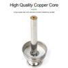 RELIFE RL-055 Press Type Automatic Copper Wick Straw Glass Bottle for Alcohol Clean Water Liquid Container Alcohol Bottle Tool