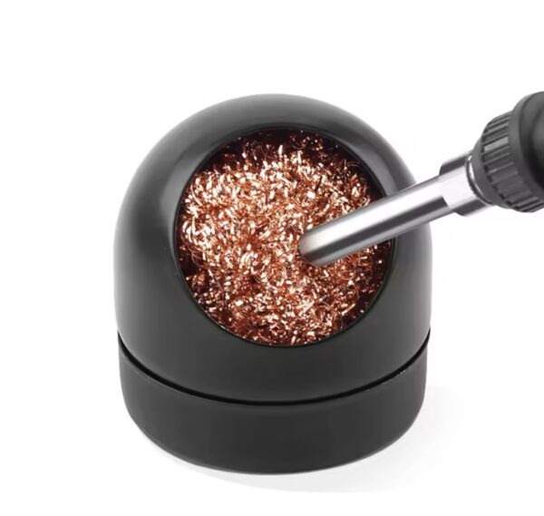 Soldering Iron Tip Cleaner Desoldering Cleaning Ball Welding Soldering Iron Mesh Filter Metal Wire Stand Steel Ball Tin Remover