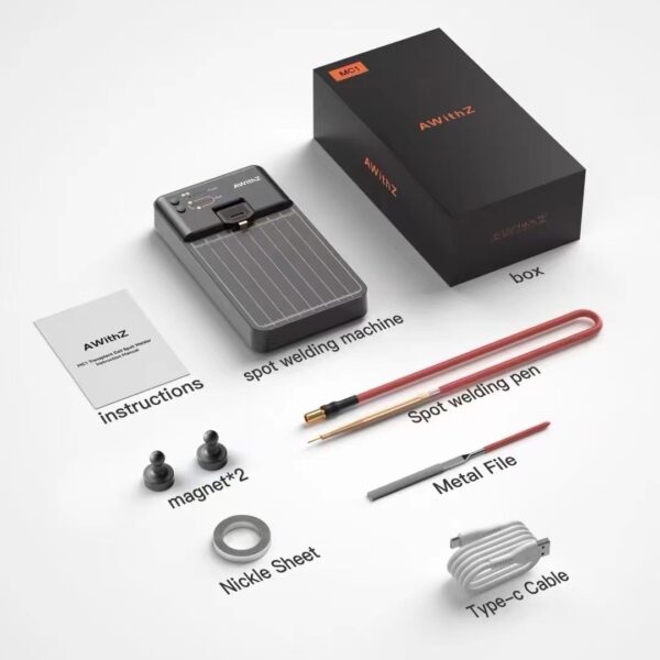 AWithZ MC1 Portable Mini Spot Welder Integrated Welding Machine for iPhone Battery Flex Repair