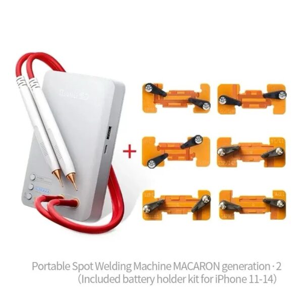 QianLi Macaron 2S Portable Spot Welding Machine Mini Spot Welder for IPhone 11-14PM Battery Flex Cable Soldering Repair Tools