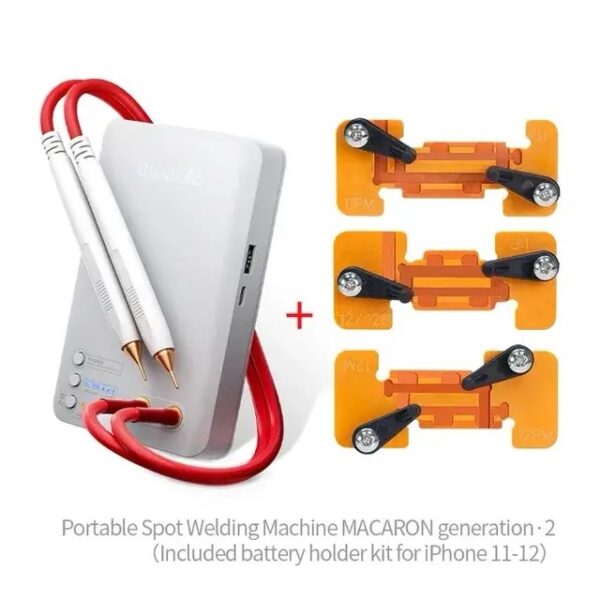 QianLi Macaron 2S Portable Spot Welding Machine Mini Spot Welder for IPhone 11-14PM Battery Flex Cable Soldering Repair Tools