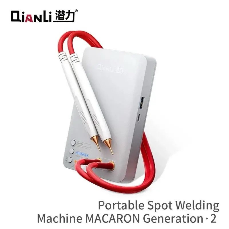 QianLi Macaron 2S Portable Spot Welding Machine Mini Spot Welder for IPhone 11-14PM Battery Flex Cable Soldering Repair Tools