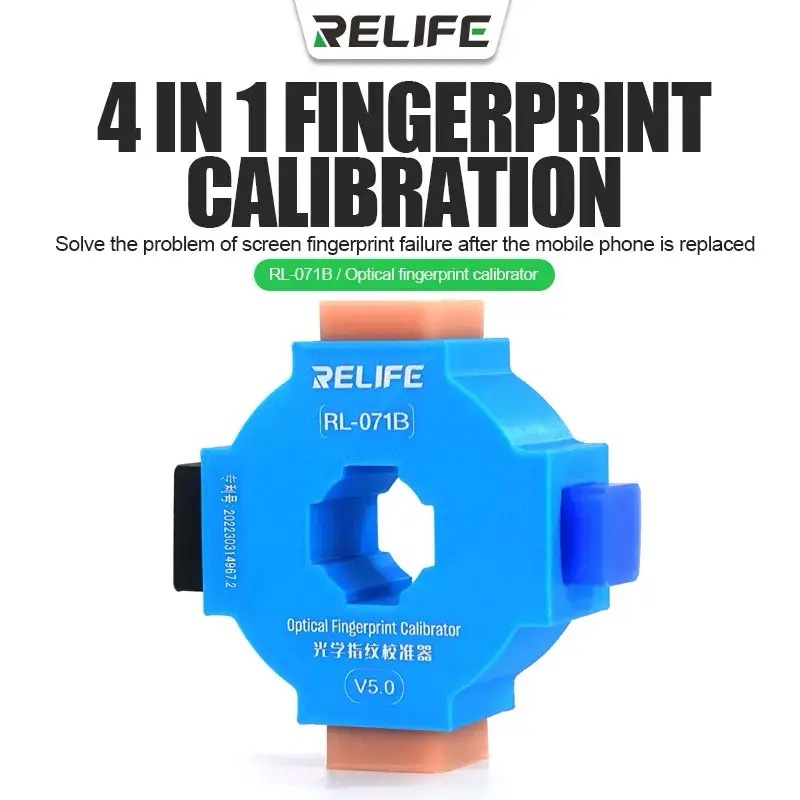 RELIFE RL-071B Optical Fingerprint Calibrator for HUAWEI VIVO XIAOMI OPPO Android Phone Optical Fingerprint Calibration Tool
