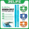 RL-059 Plus 5 in 1 LCD Screen Separation Cutting Line Diamond Wire 0.03/0.05/0.08mm for iPhone Samsung Mobile Phone Repair Tools