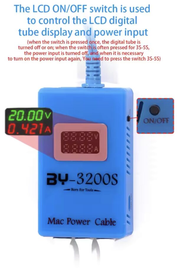 BY-3200S Power Boot Control Line For Macbook All Type-C Phone Pad Fast Charger Supporting Single Board System