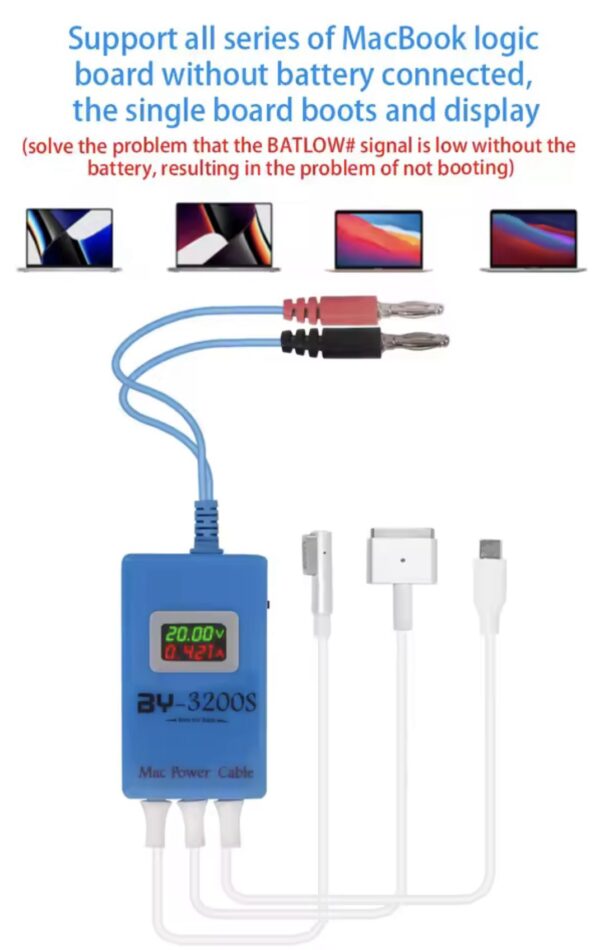 BY-3200S Power Boot Control Line For Macbook All Type-C Phone Pad Fast Charger Supporting Single Board System