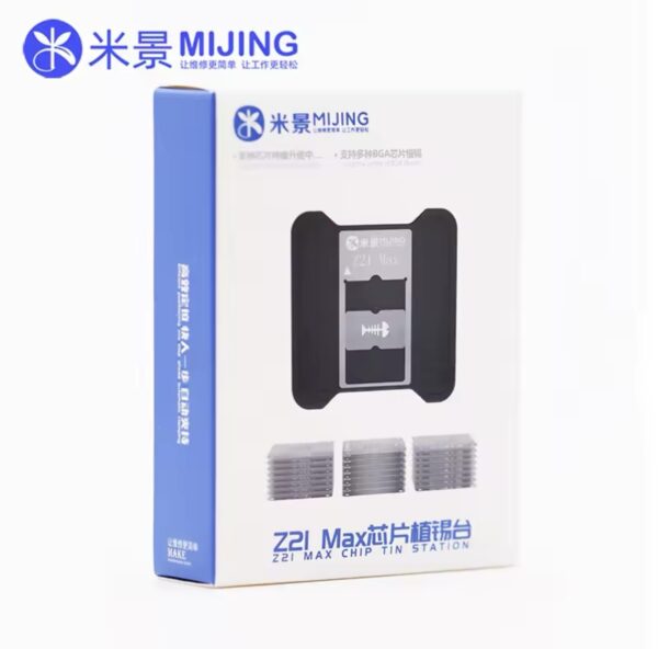 Mijing Z21 MAX A8~A17 CPU Reballing Stencil Platform For iPhone 6-15Pro MAX  Android Phone IC Chip Planting Tin Template Fixture