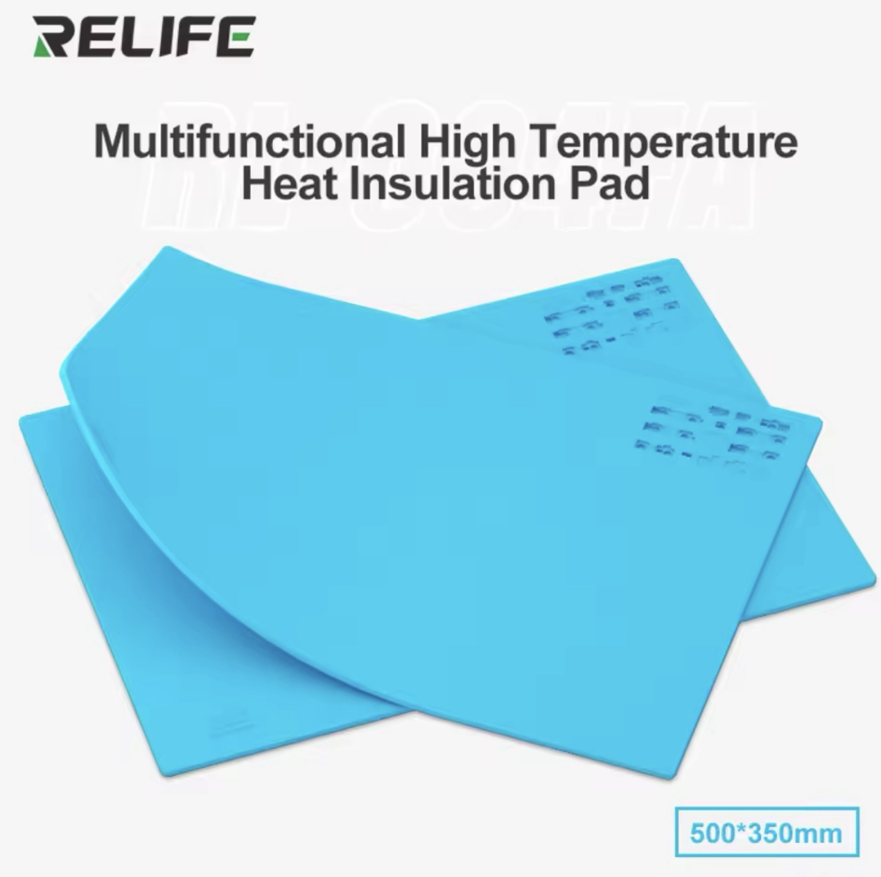 RELIFE RL-004FA Multifunctional High Temperature Insulation Pad for iPhone X-14 Face iD Dot Matrix Repair 500x350mm Large Size