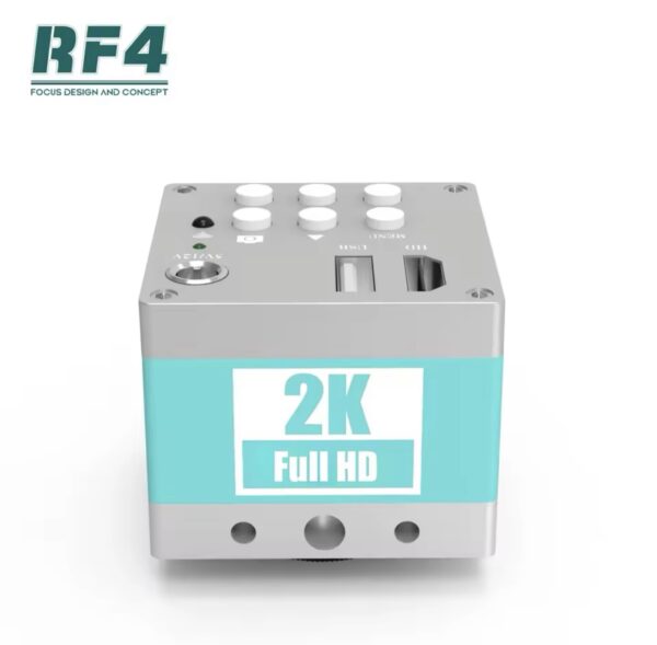 RF-4 2K Camera Industrial Electronic Digital Video Trinocular Microscope Camera For Phone PCB Repair