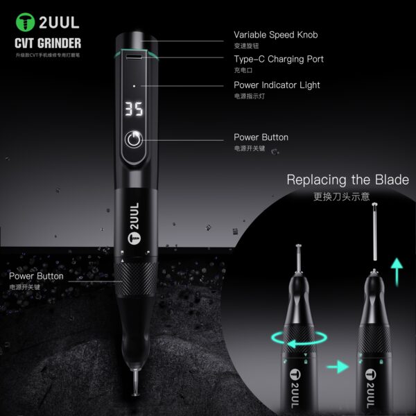 2UUL DA84 CVT Grinder Pro Version For Phone Repair